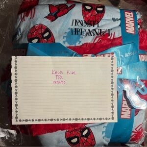 Marvel Spider-Man posh peanut minky